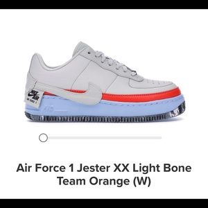 NEW IN BOX AIR FORCE 1 JESTER LIGHT BONE